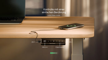 Lade das Bild in den Galerie-Viewer, HomeOne Höhenverstellbare Schreibtische Lade