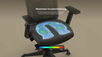 Lade das Bild in den Galerie-Viewer, Sit Pro Bürostuhl mit Druckentlastung