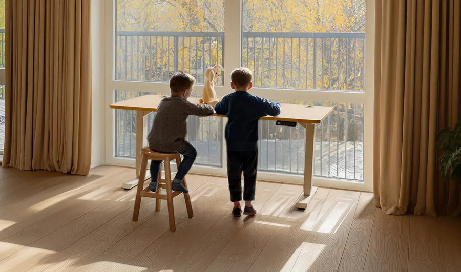 Brauchen Kinder einen höhenverstellbaren Schreibtisch?