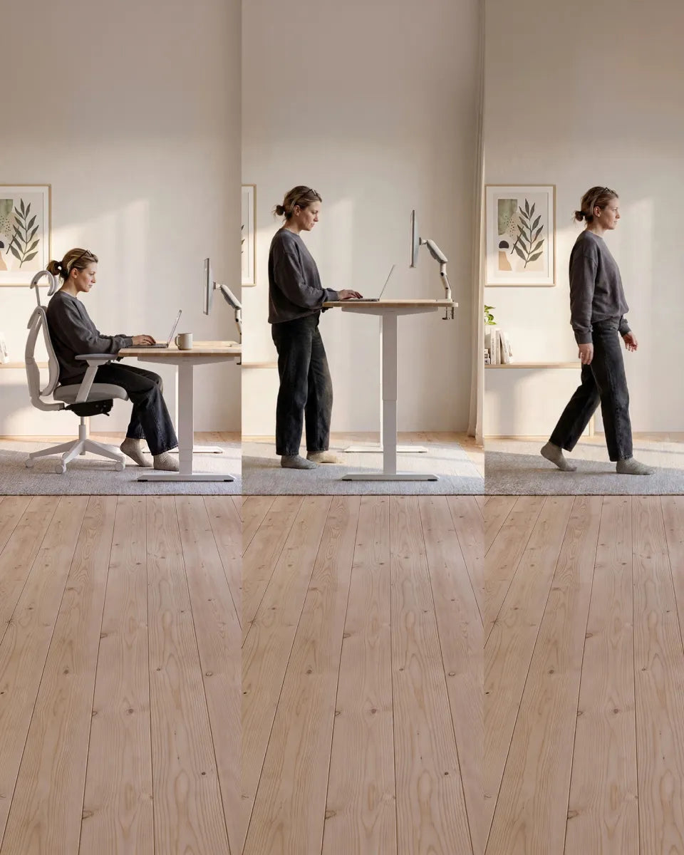 Sitzen, stehen und bewegen: Was ist die 20-8-2-Regel?