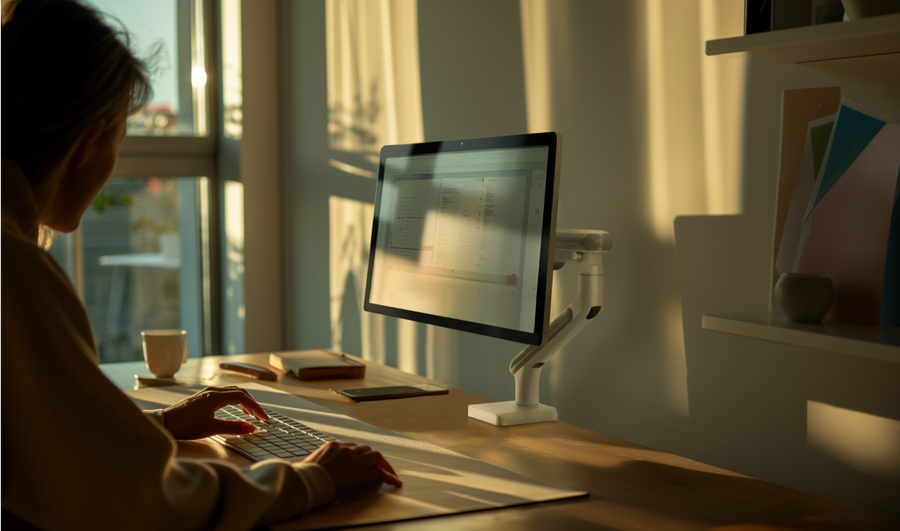 Die richtige Schreibtischplatte für dein Homeoffice: Stabilität trifft Design