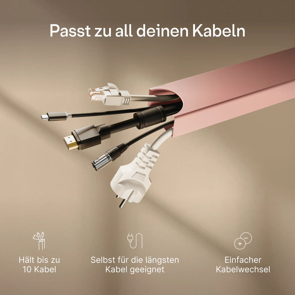 Magnetischer Kabelkanal