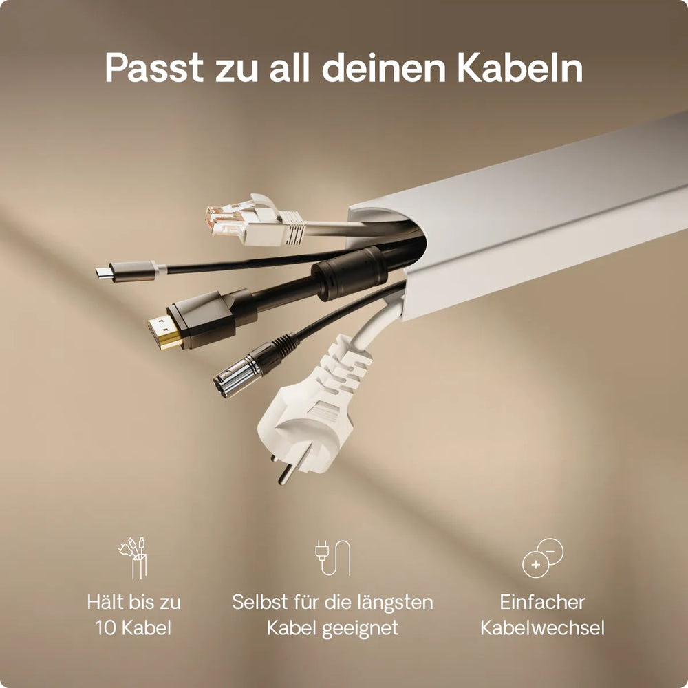 Magnetischer Kabelkanal