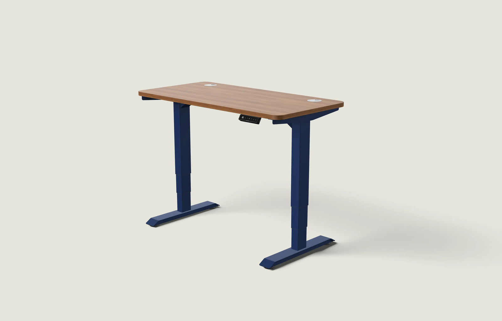 Mitternachtsblau / Walnuss / 120x60 cm