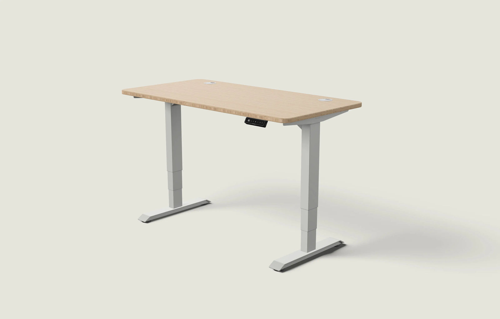 Grau / Bambus / 140x70 cm