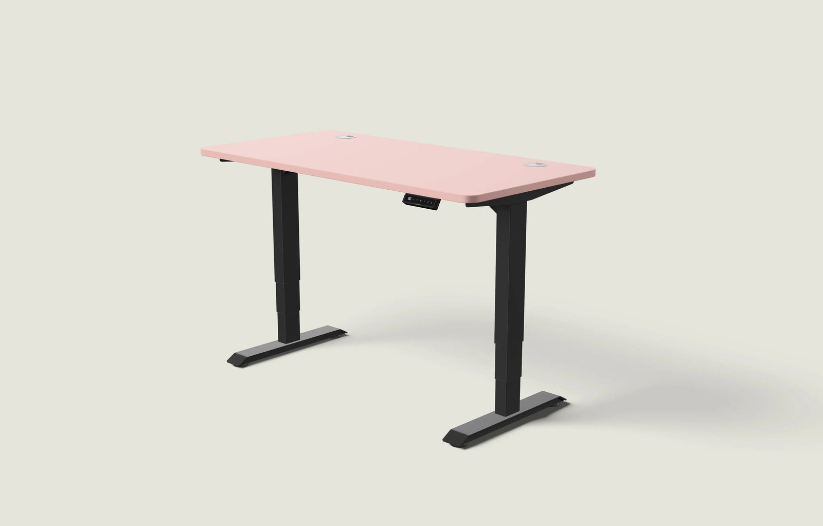 Schwarz / Gedecktes Rosa / 140x70 cm
