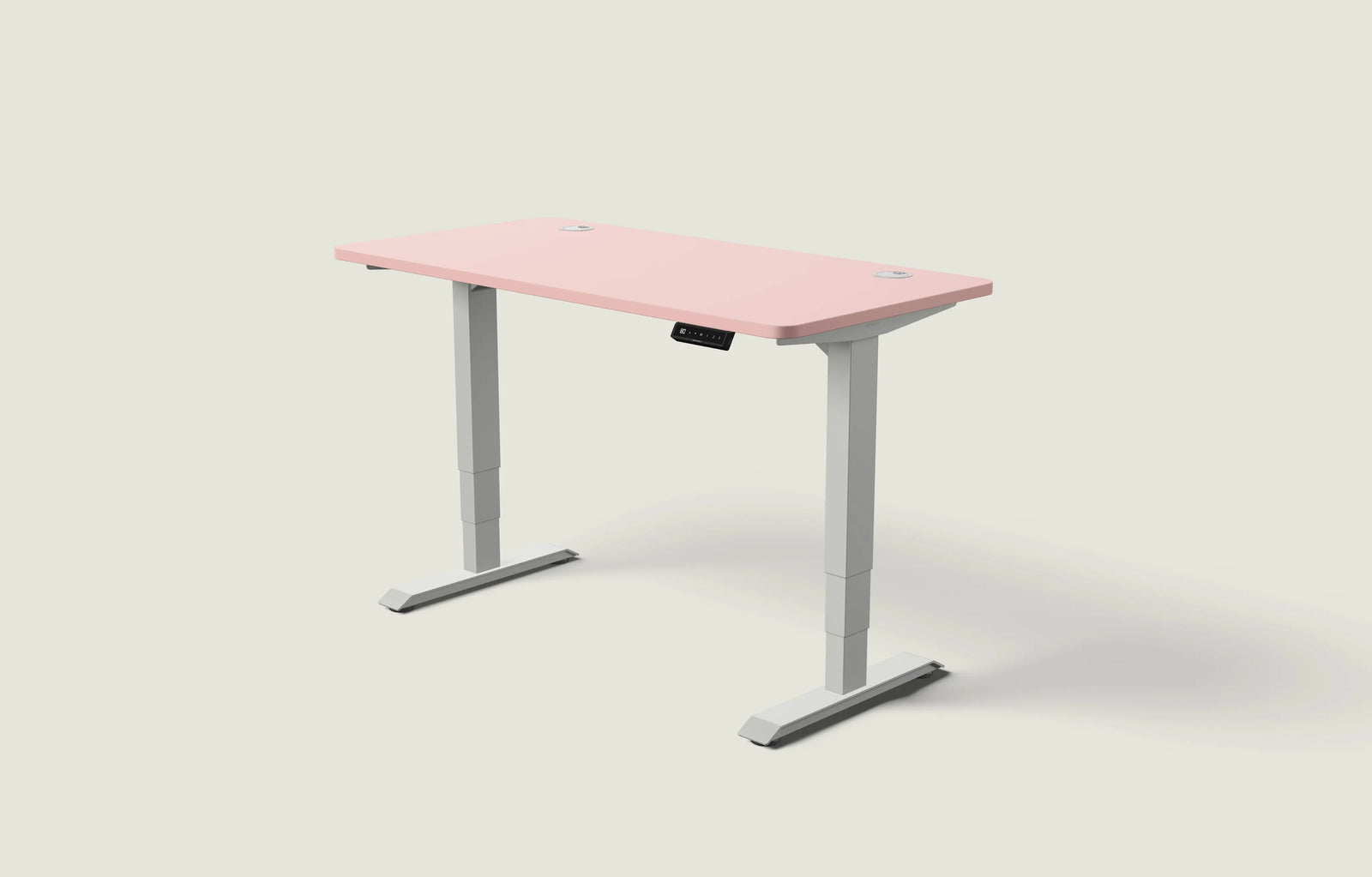 Grau / Gedecktes Rosa / 140x70 cm