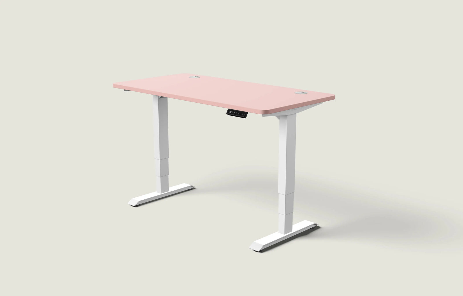 Weiß / Gedecktes Rosa / 140x70 cm