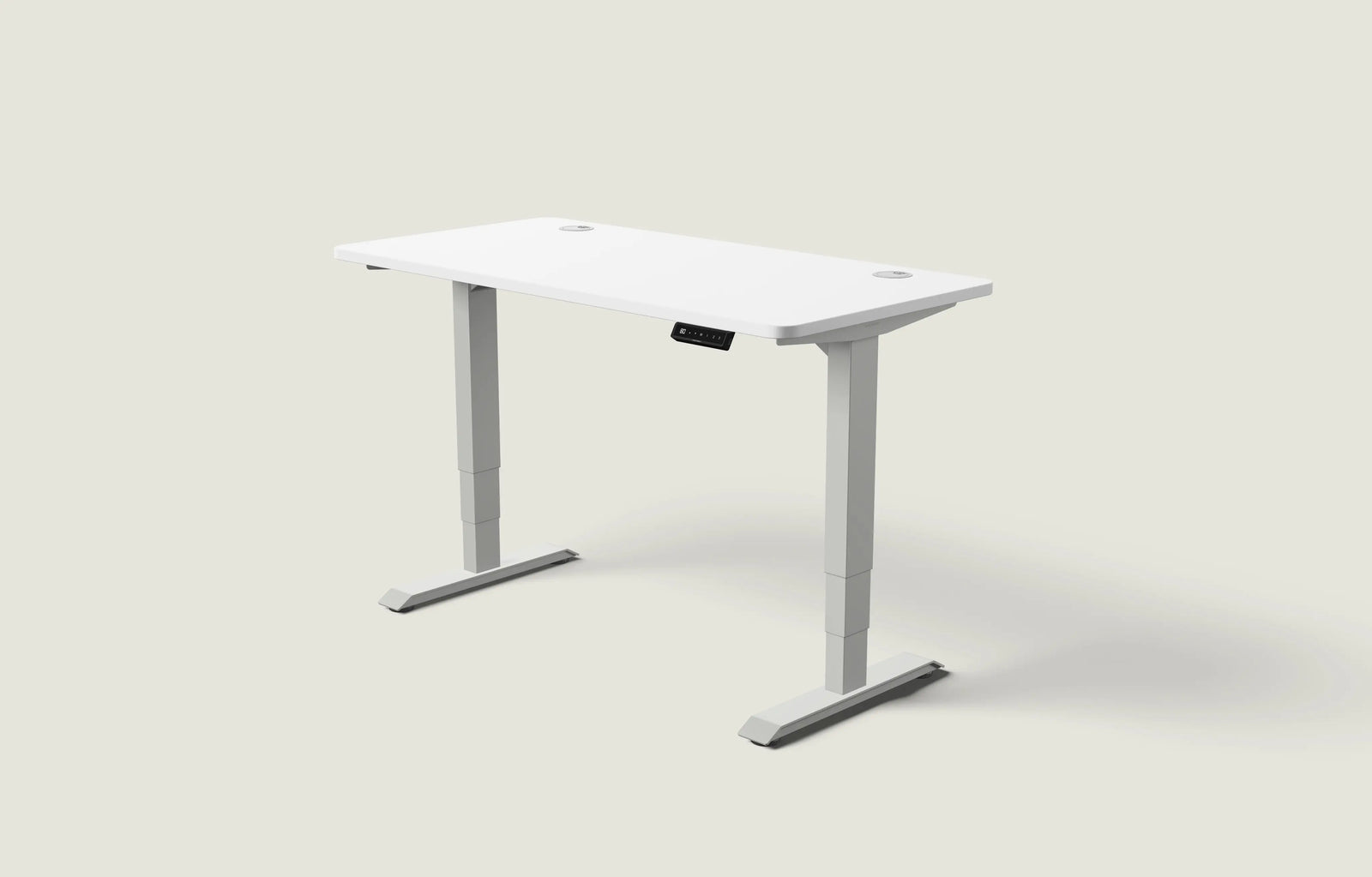 Grau / Weiß / 140x70 cm