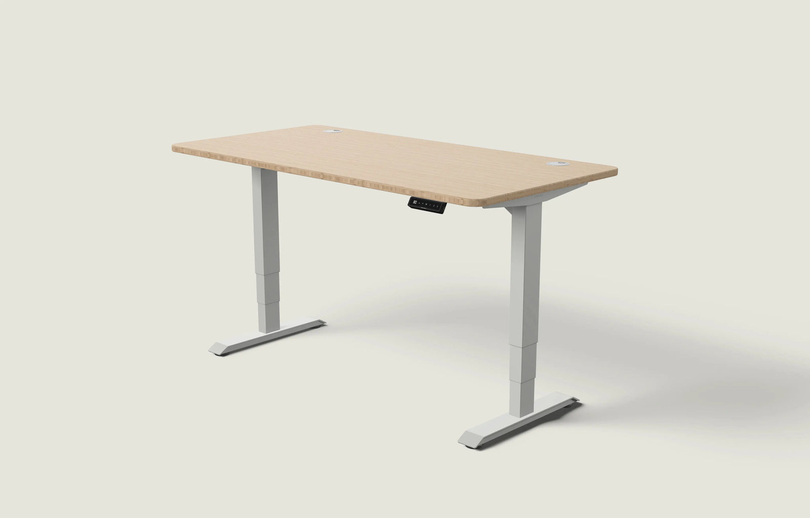 Grau / Bambus / 160x80 cm