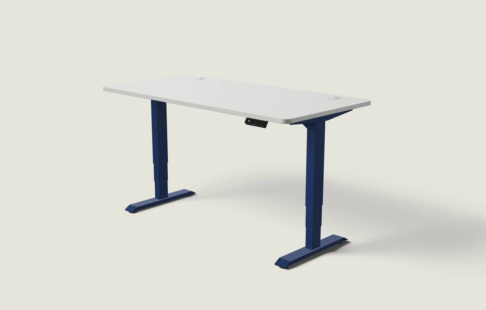 Mitternachtsblau / Grau / 160x80 cm