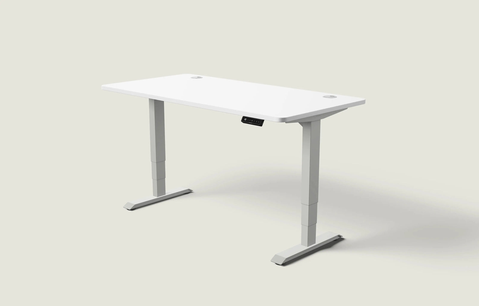 Grau / Weiß / 160x80 cm