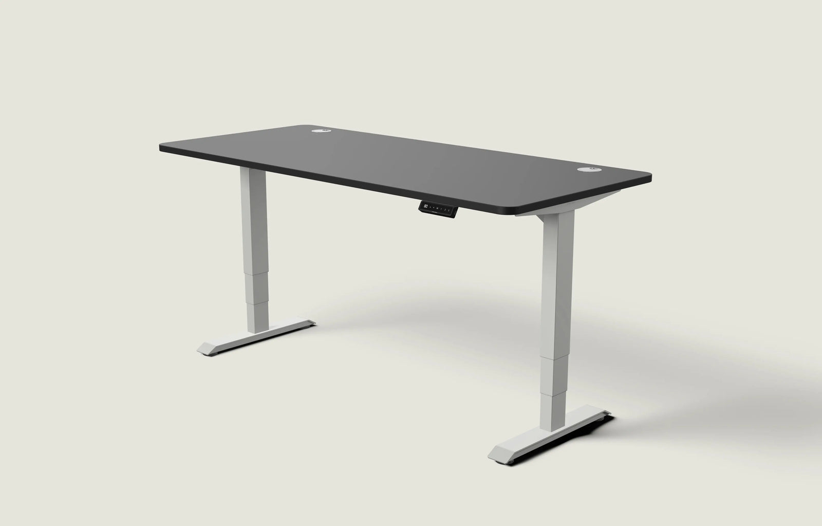 Grau / Schwarz / 180x80 cm