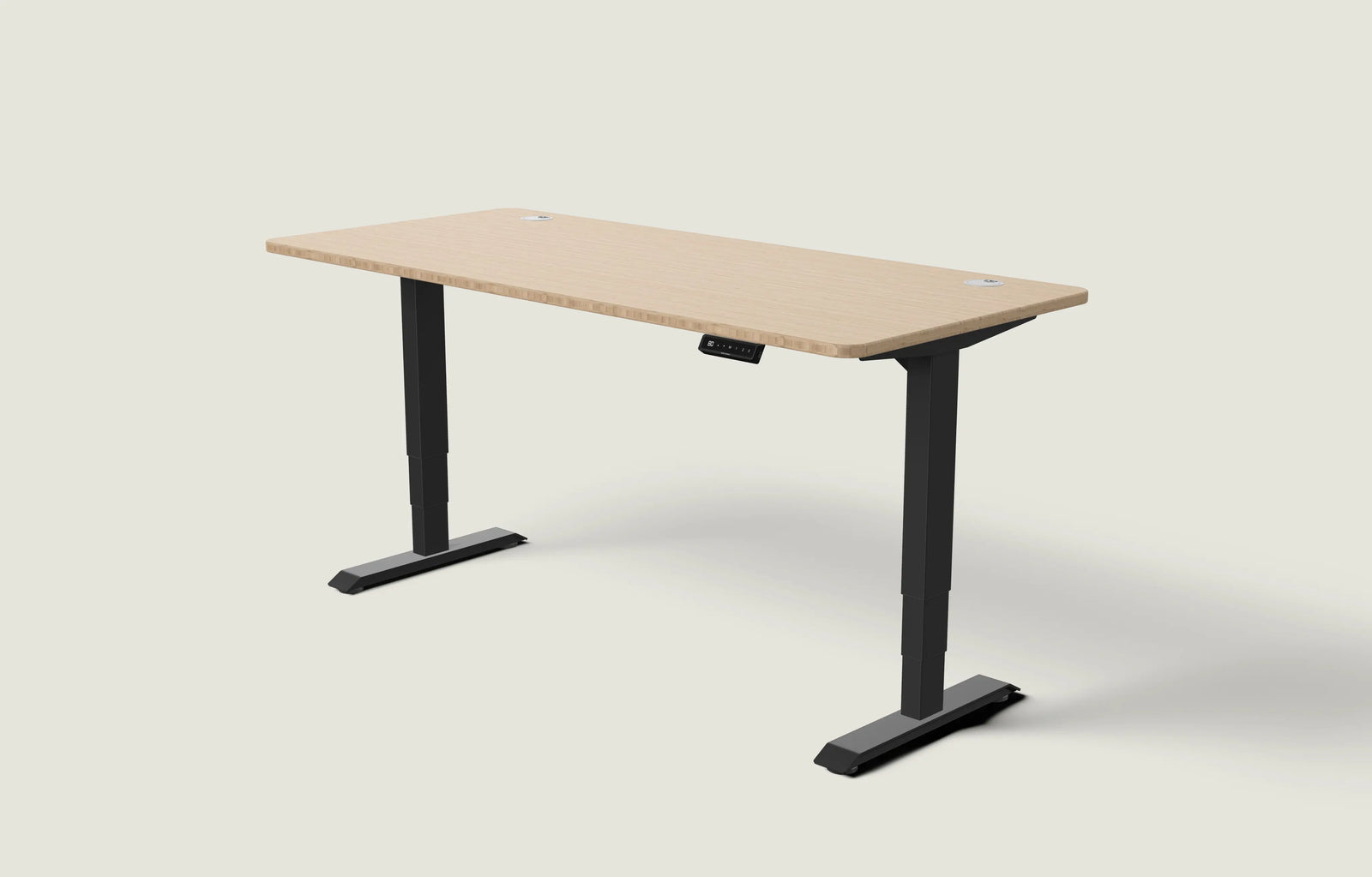 Schwarz / Bambus / 180x80 cm