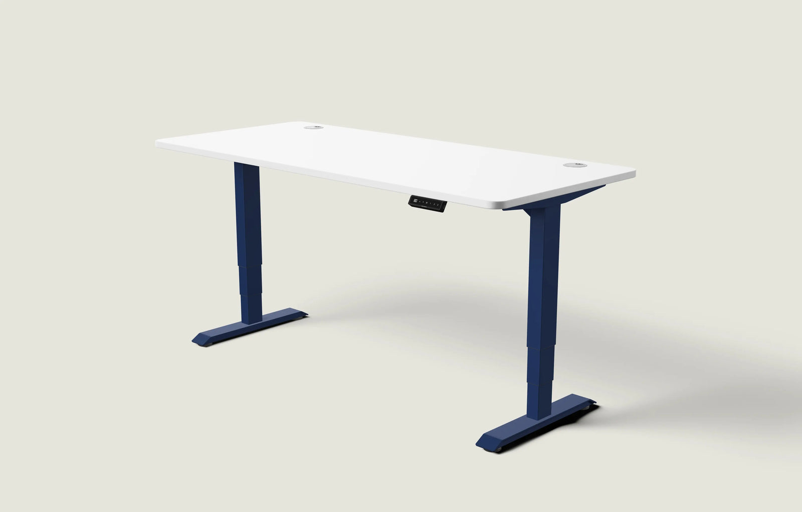 Mitternachtsblau / Weiß / 180x80 cm