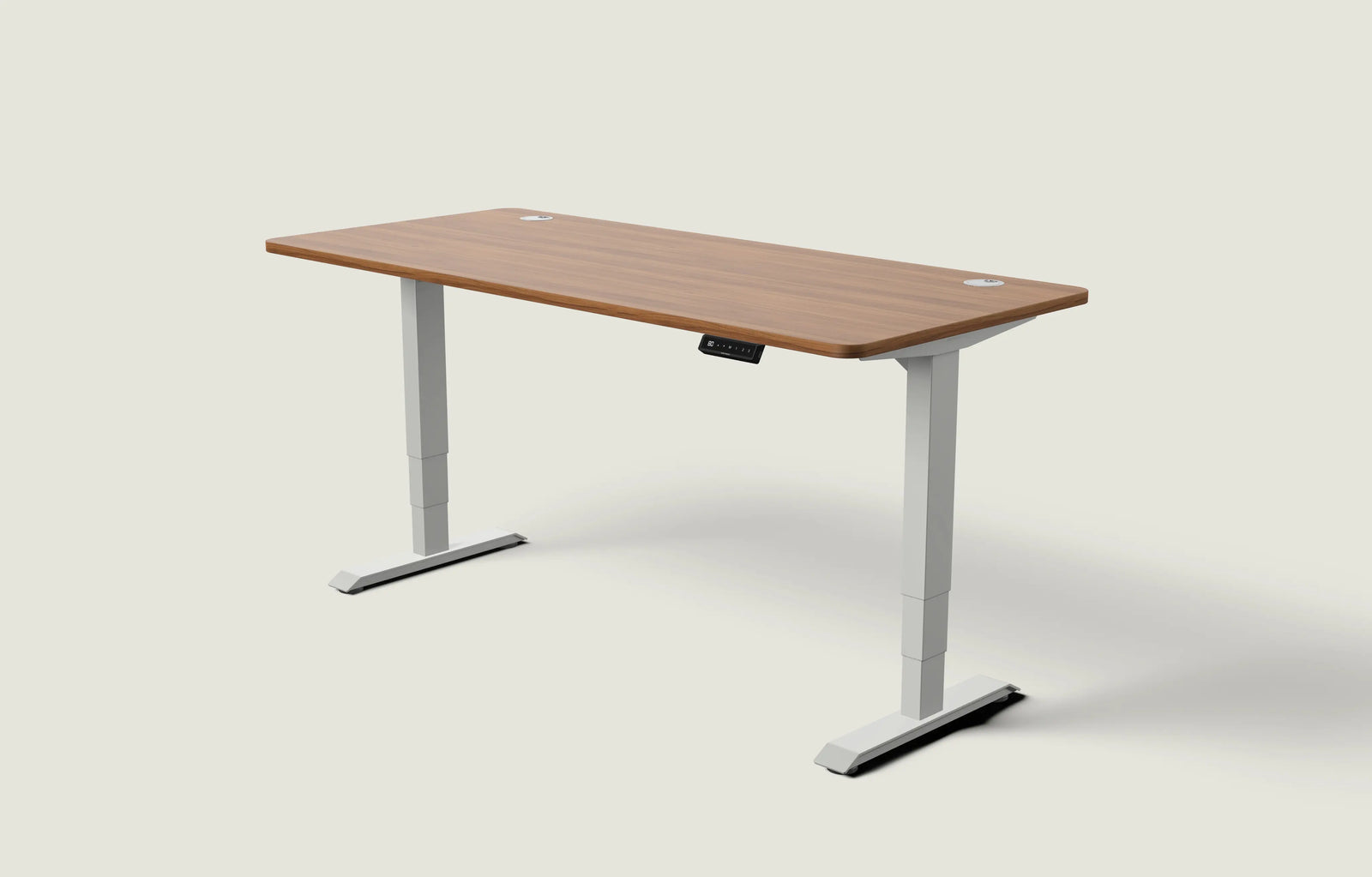 Grau / Walnuss / 180x80 cm
