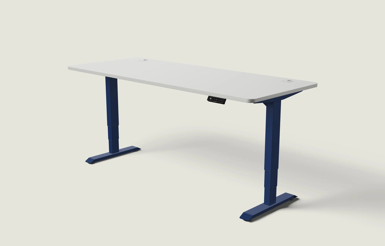 Mitternachtsblau / Grau / 200x80 cm