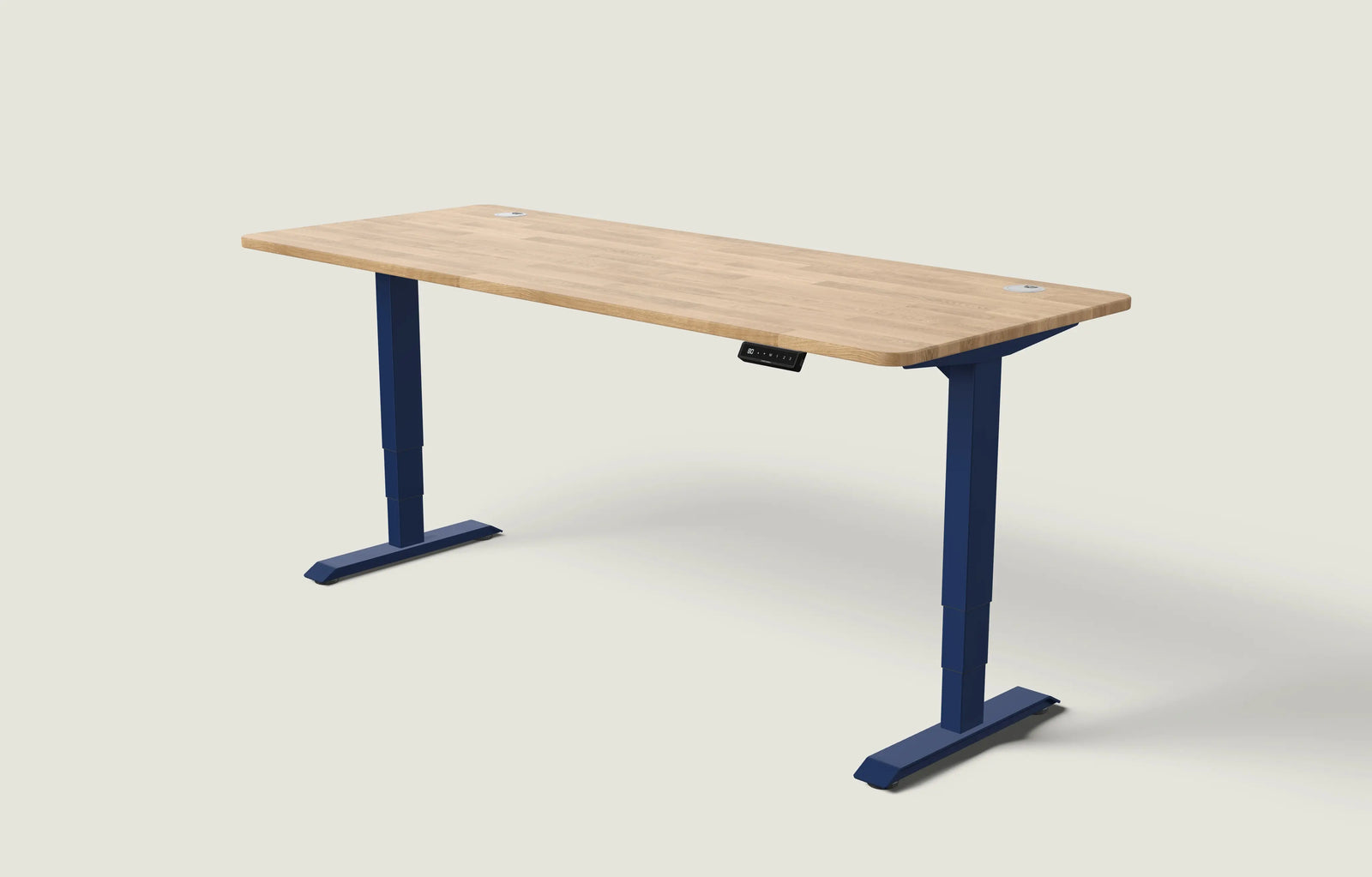 Mitternachtsblau / Massiv Eiche / 200x80 cm