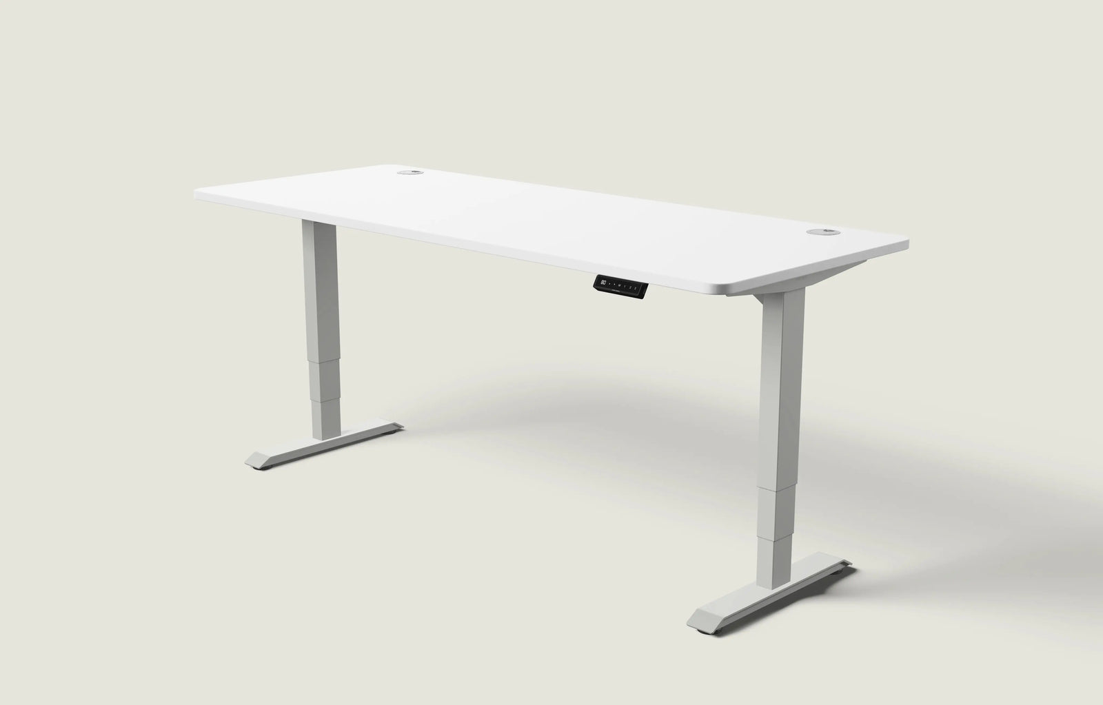 Grau / Weiß / 200x80 cm