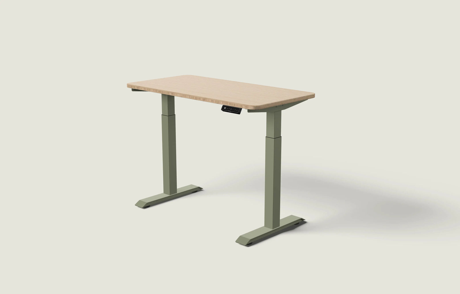 Olivgrün / Bambus / 120x60 cm