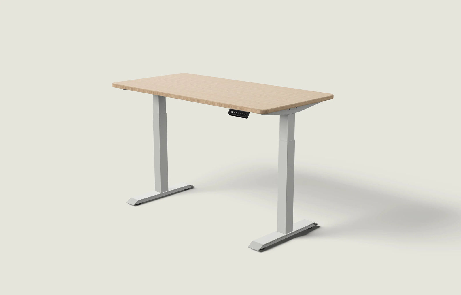 Grau / Bambus / 140x70 cm