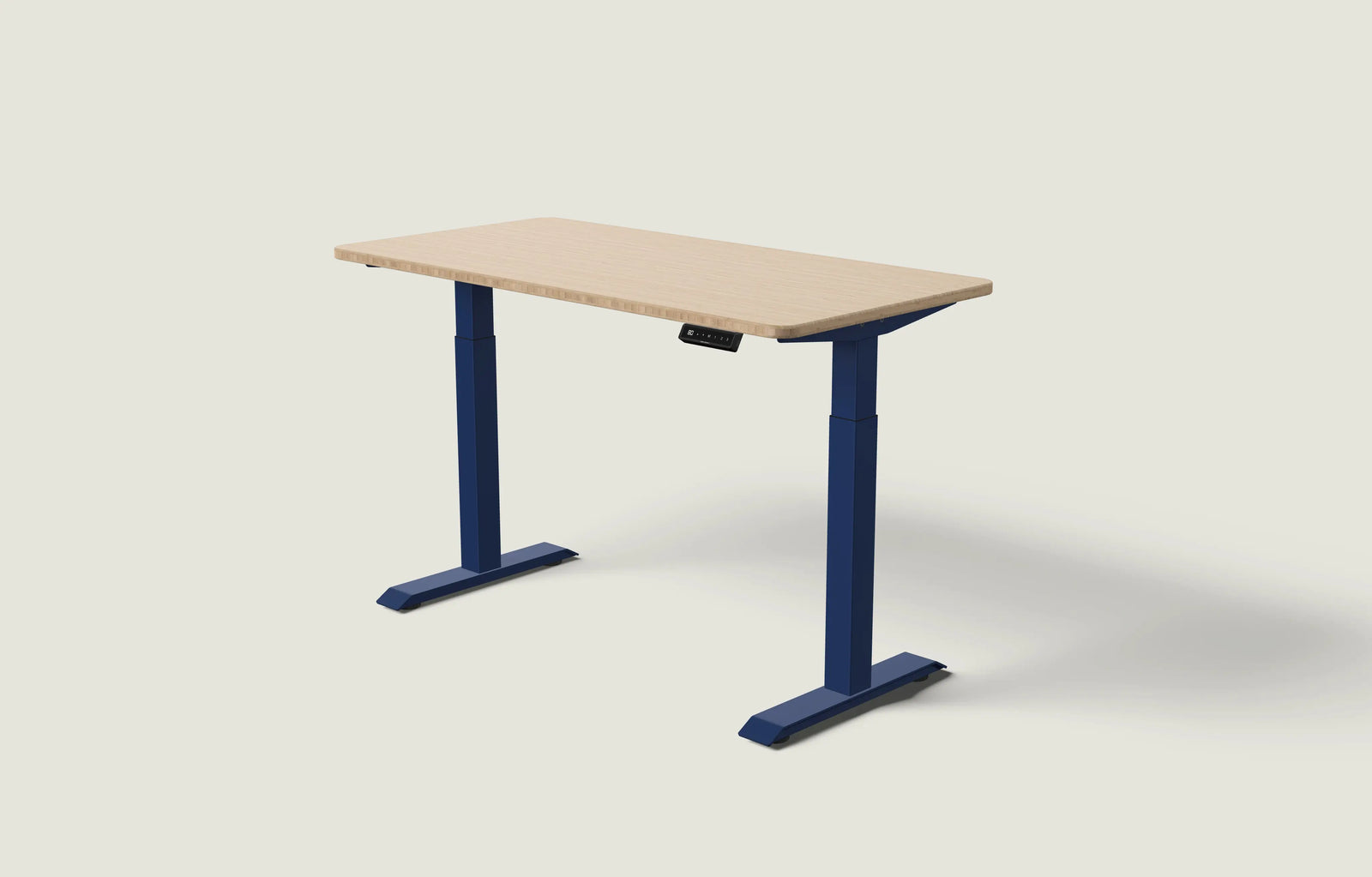 Mitternachtsblau / Bambus / 140x70 cm