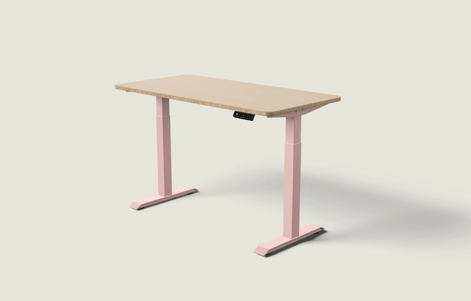 Gedecktes Rosa / Bambus / 140x70 cm
