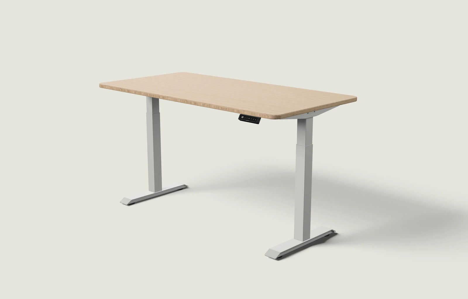 Grau / Bambus / 160x80 cm