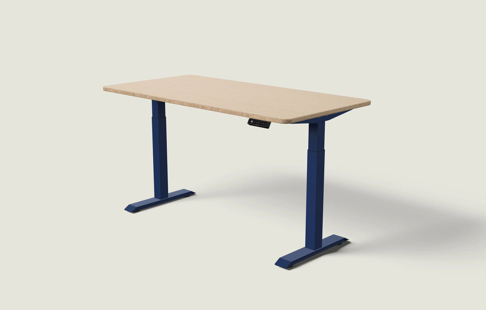 Mitternachtsblau / Bambus / 160x80 cm