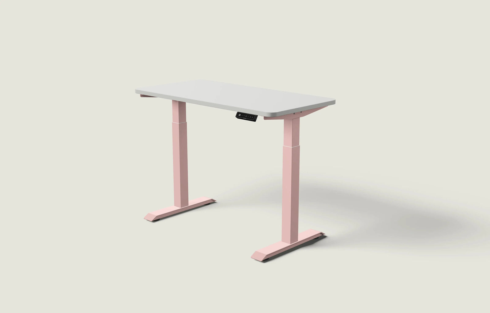 Gedecktes Rosa / Grau / 120x60 cm