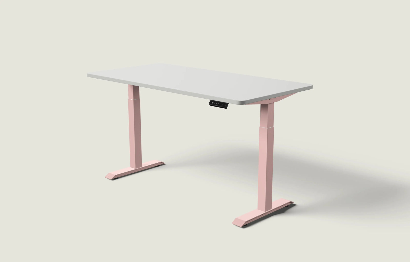 Gedecktes Rosa / Grau / 160x80 cm