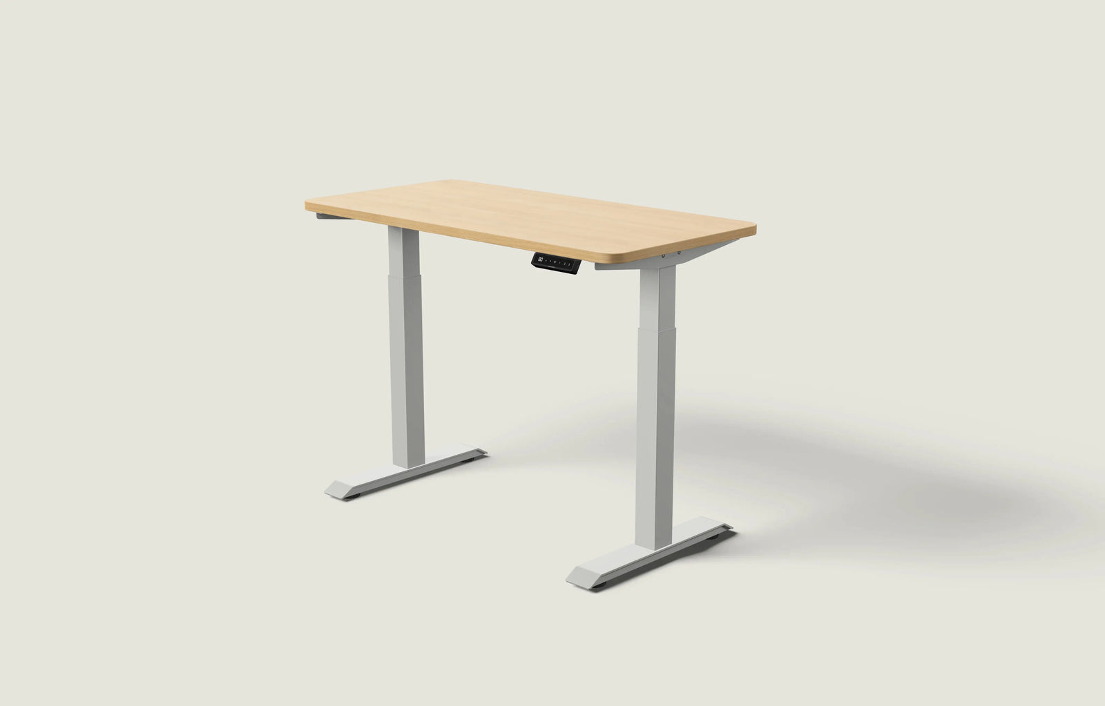 Grau / Eiche / 120x60 cm