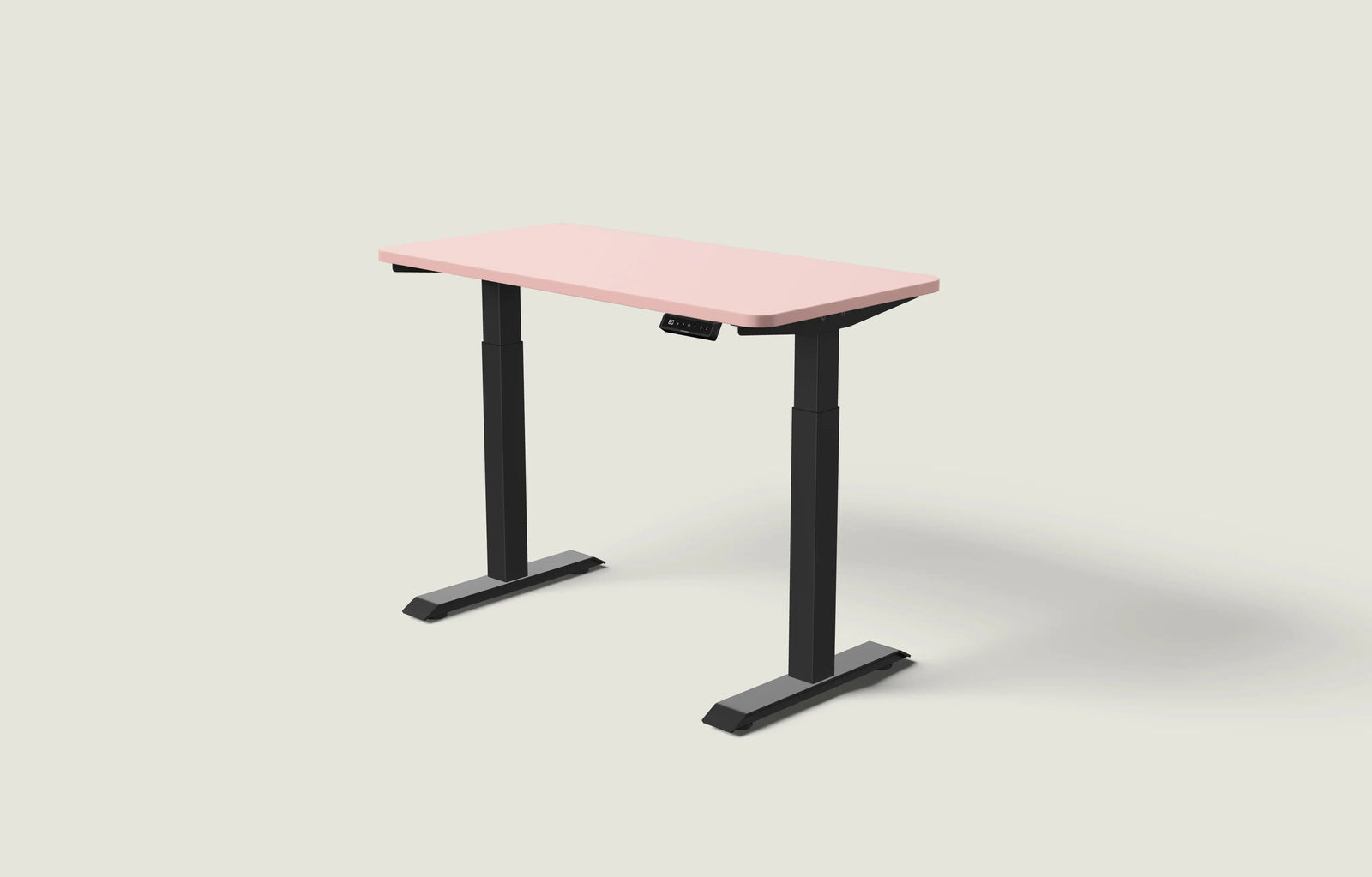 Schwarz / Gedecktes Rosa / 120x60 cm