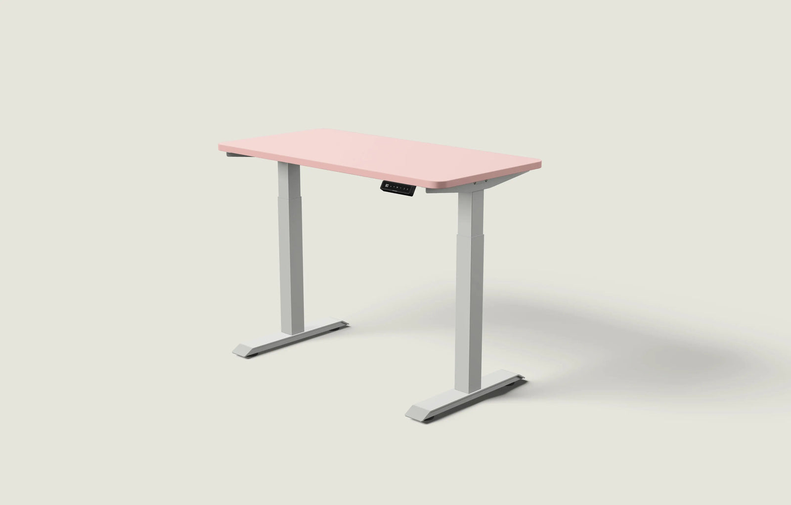 Grau / Gedecktes Rosa / 120x60 cm