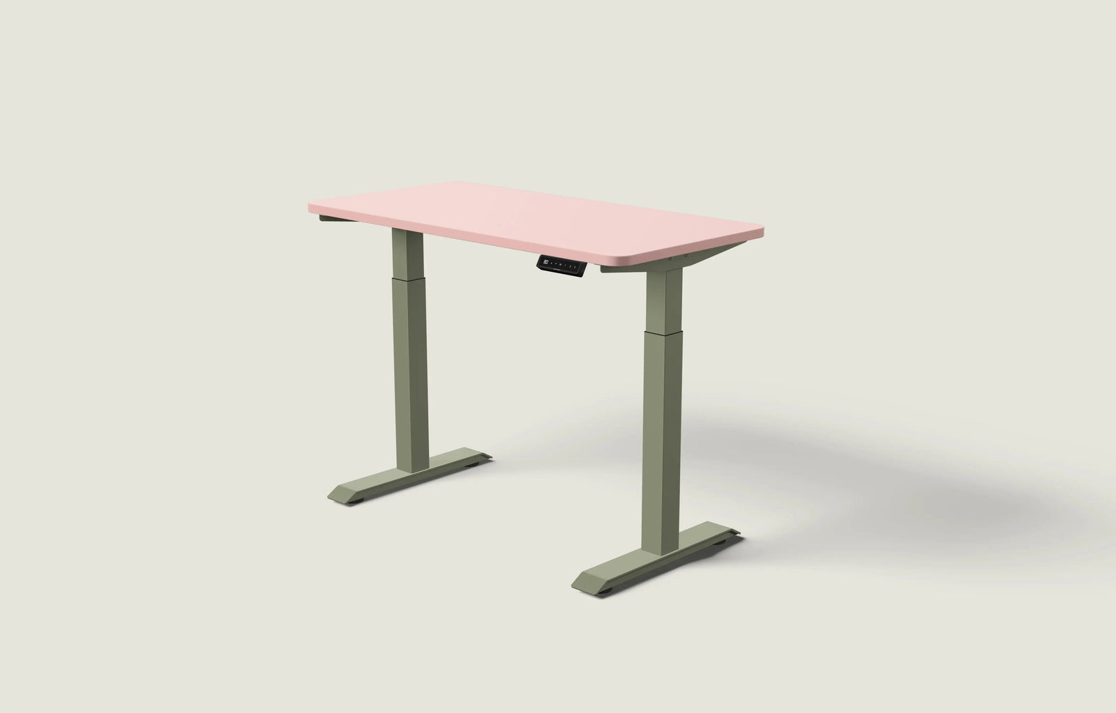 Olivgrün / Gedecktes Rosa / 120x60 cm
