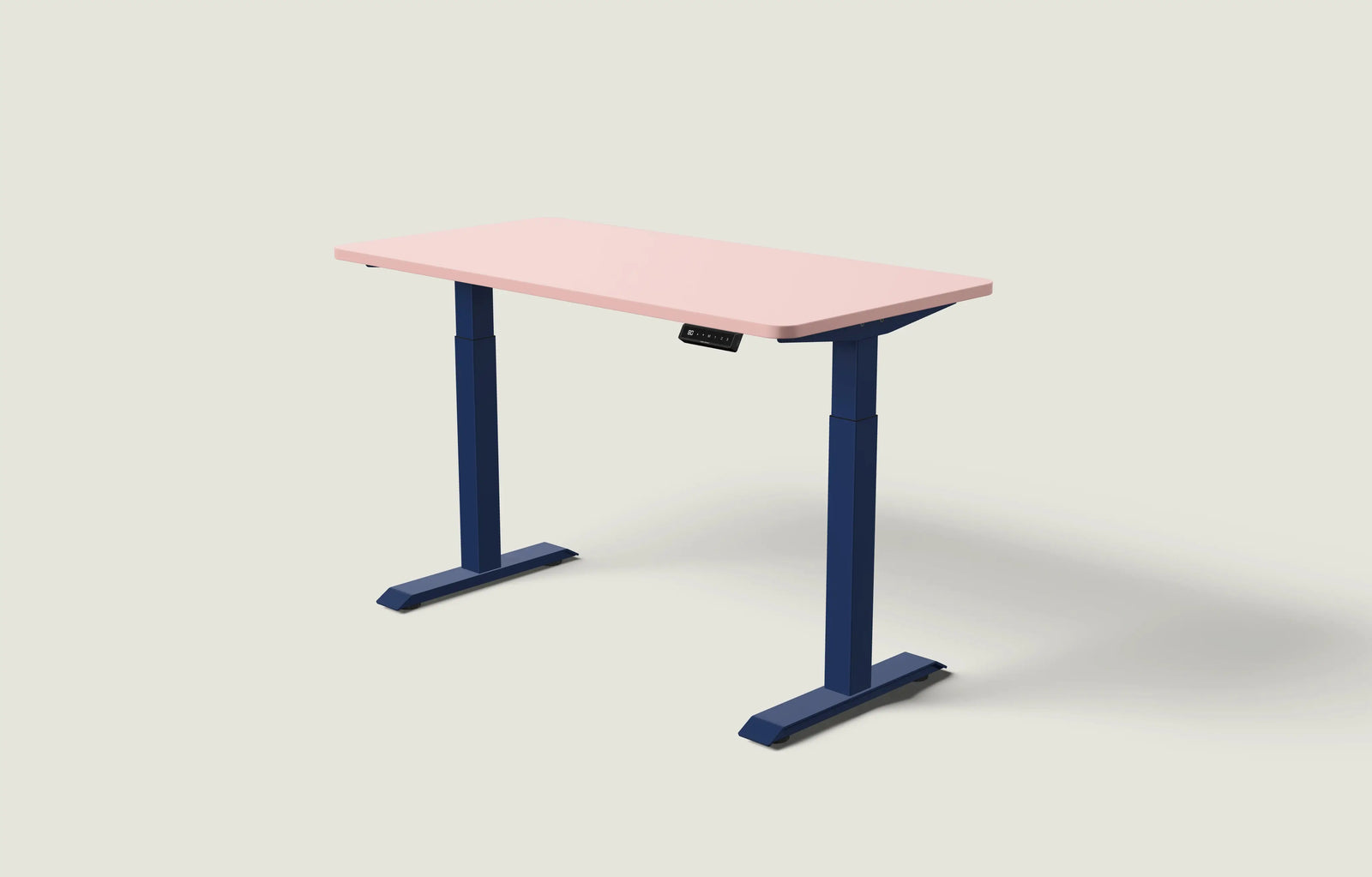 Mitternachtsblau / Gedecktes Rosa / 140x70 cm