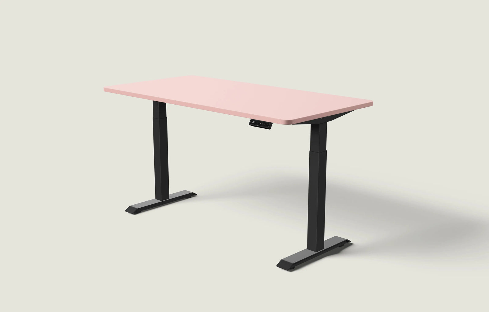 Schwarz / Gedecktes Rosa / 160x80 cm