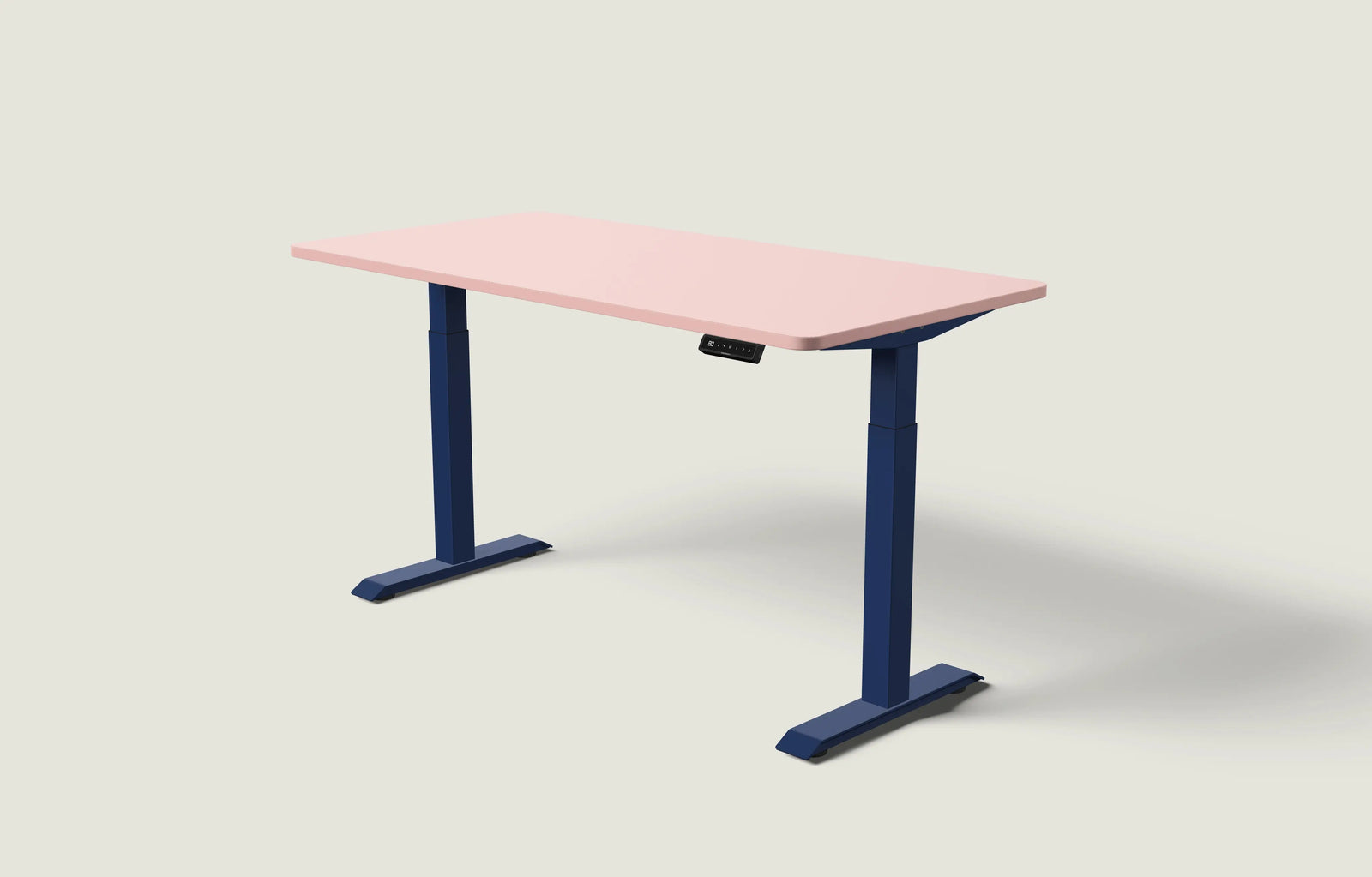 Mitternachtsblau / Gedecktes Rosa / 160x80 cm