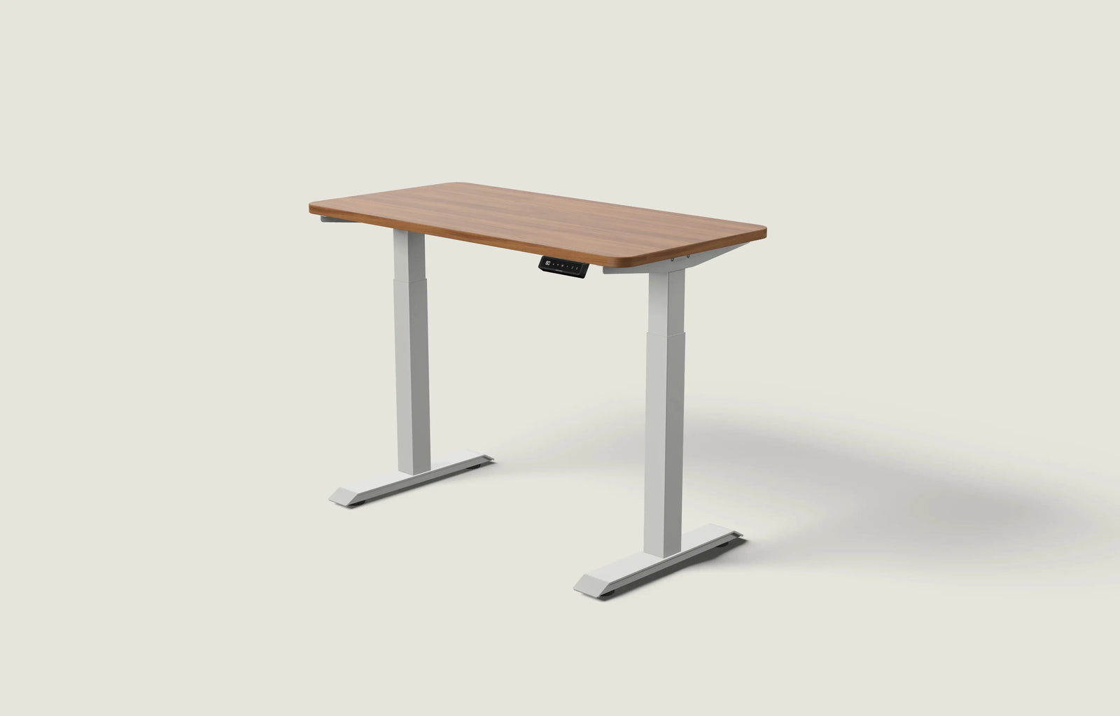 Grau / Walnuss / 120x60 cm
