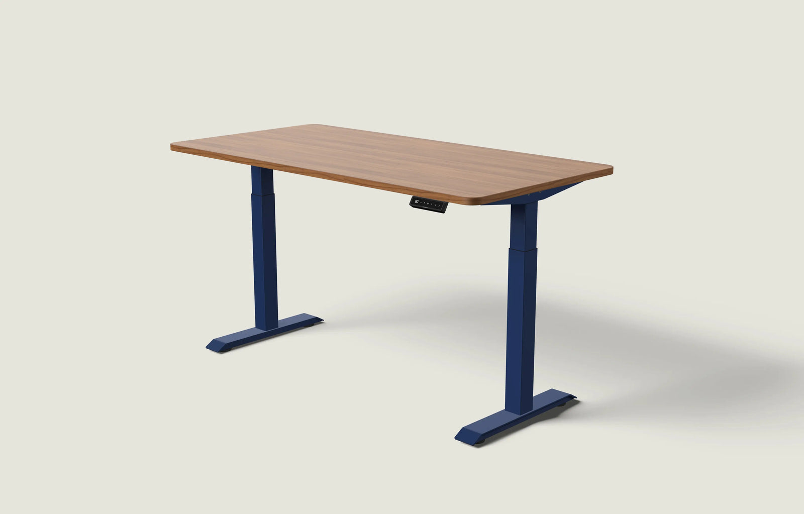 Mitternachtsblau / Walnuss / 160x80 cm