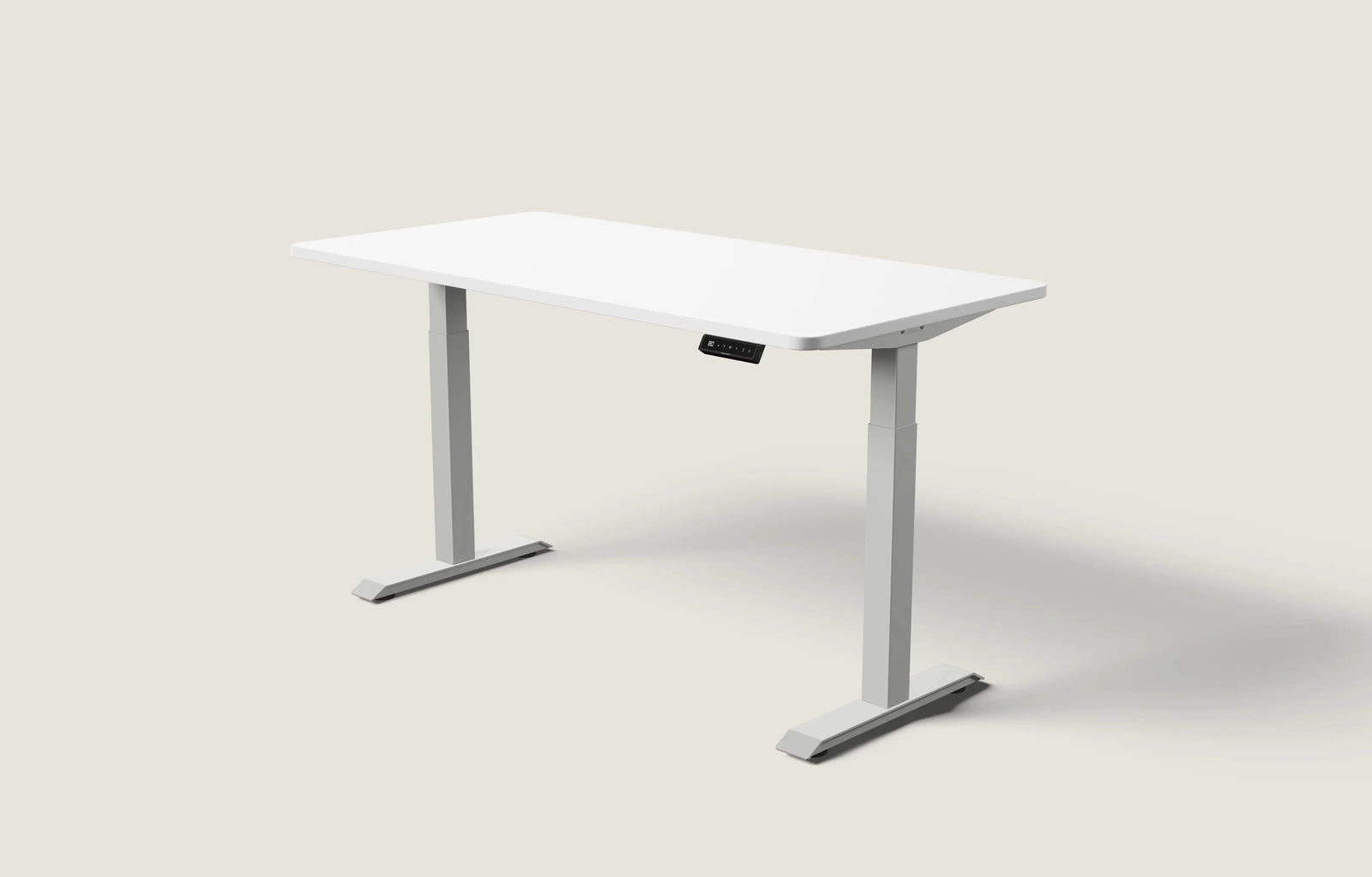 Grau / Weiß / 160x80 cm